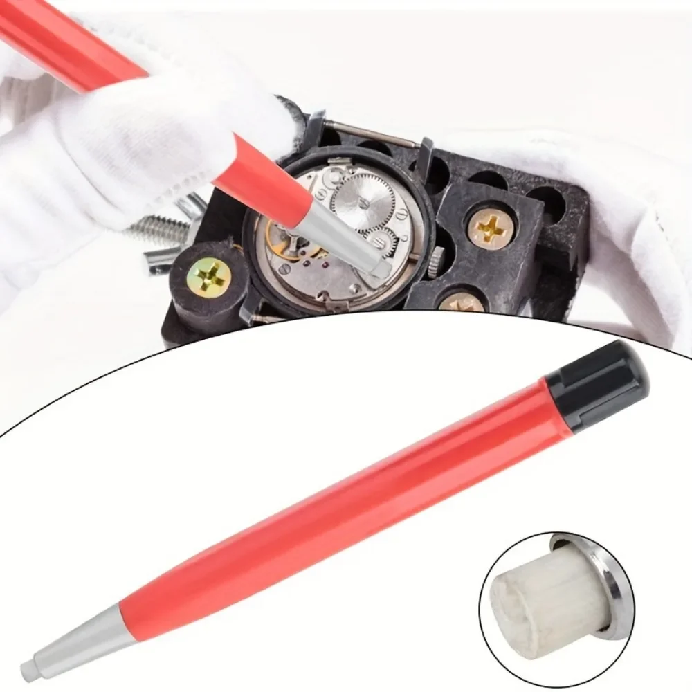 Watch Rust Removal Brush Pen Little Rust Remover Cleaning Tool with Fiberglass Tip for Watches & Electronics Rust Removal