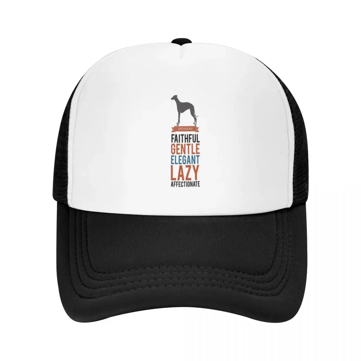 love greyhounds-faithful-gentle-elegant-lazy-affectionate Baseball Cap Beach Outing Mountaineering Woman Men's