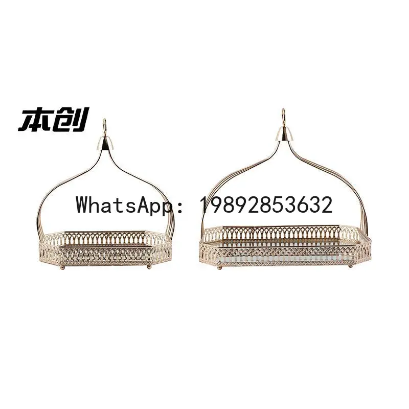 

PYJ fruit basket dessert table ornament living room coffee table tray cake display stand --4 pcs
