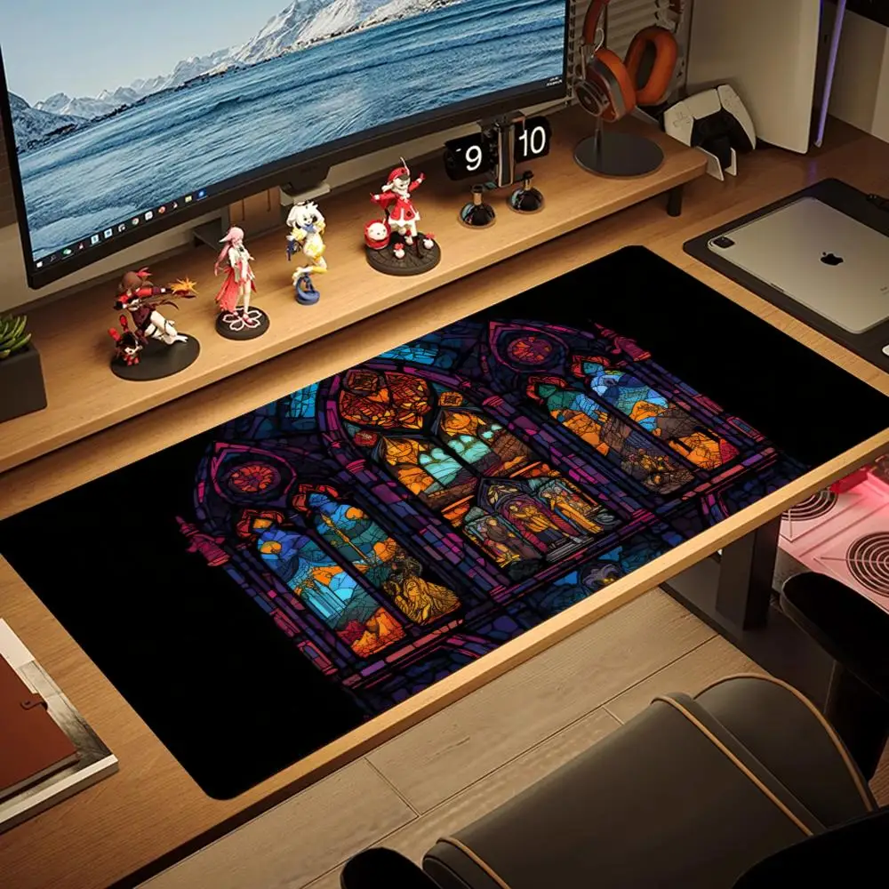 Tappetino per mouse tappetino per tastiera ispessente extra large per ragazzi e ragazze computer tavolo e-sport personalizzato desktop da ufficio di alto aspetto