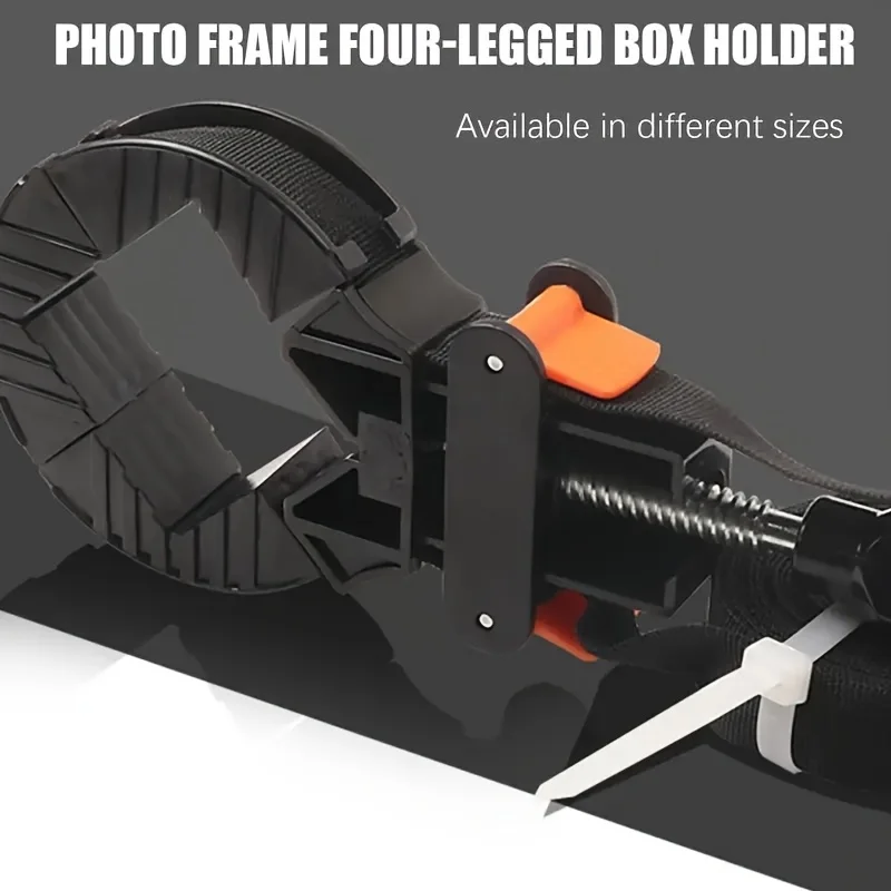 Quick Adjust Woodworking Strap Clamp 90 Degree Right Angle Polygonal Tripod Nylon Rope Adjustable Hardware Fixing Tool Supply