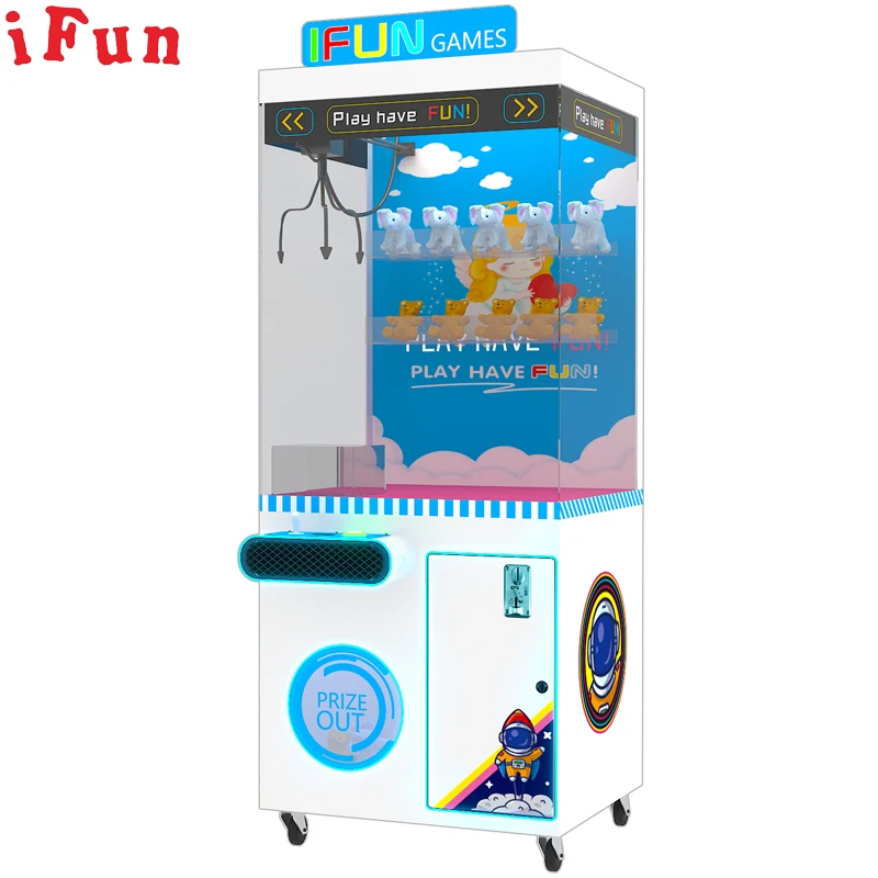 Ifun Games Claw Game Machine Indoor Coin Operated Gift Vending Game Mini Claw Machine Arcade Machine