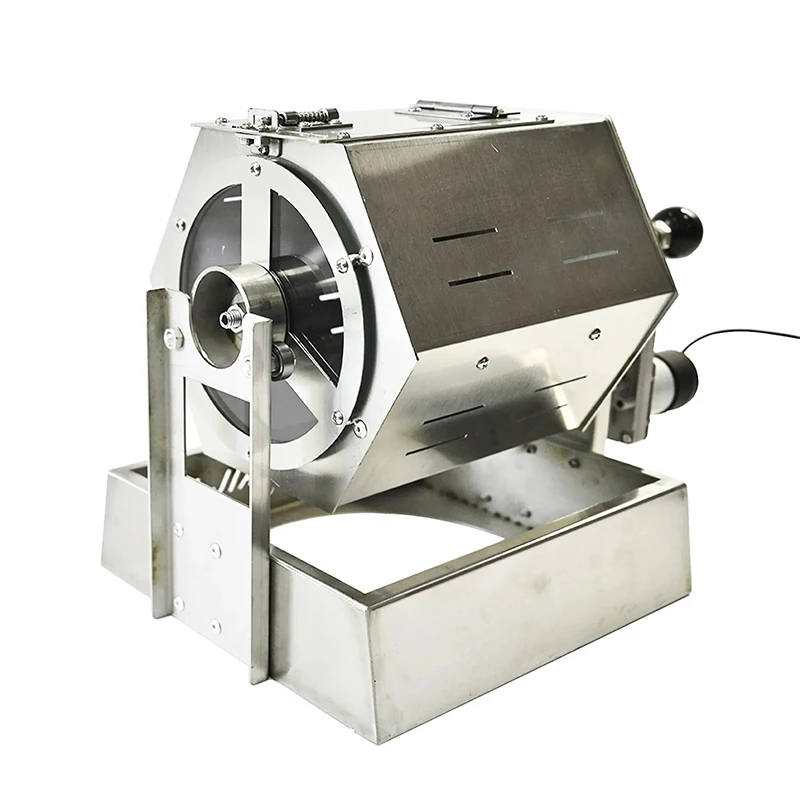 HD-600A Coffee Bean Roaster Stainless Steel Coffee Bean Roasting Machine  100-1200G Coffee Bean Processing