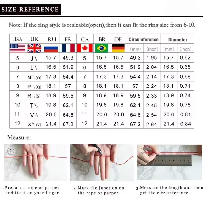 2 Stück/Set Modischer Eingelegter Roter Synthetischer Zirkonia Schwarzer Doppelschichtiger Ring Damen Gothic Täglicher Schmuck Accessoires Geschenke – Detail 7