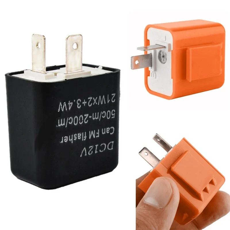 

Светодиодное реле мигалки для мотоцикла - индикатор указателя поворота с регулируемой частотой 12 В для светодиодной вспышки