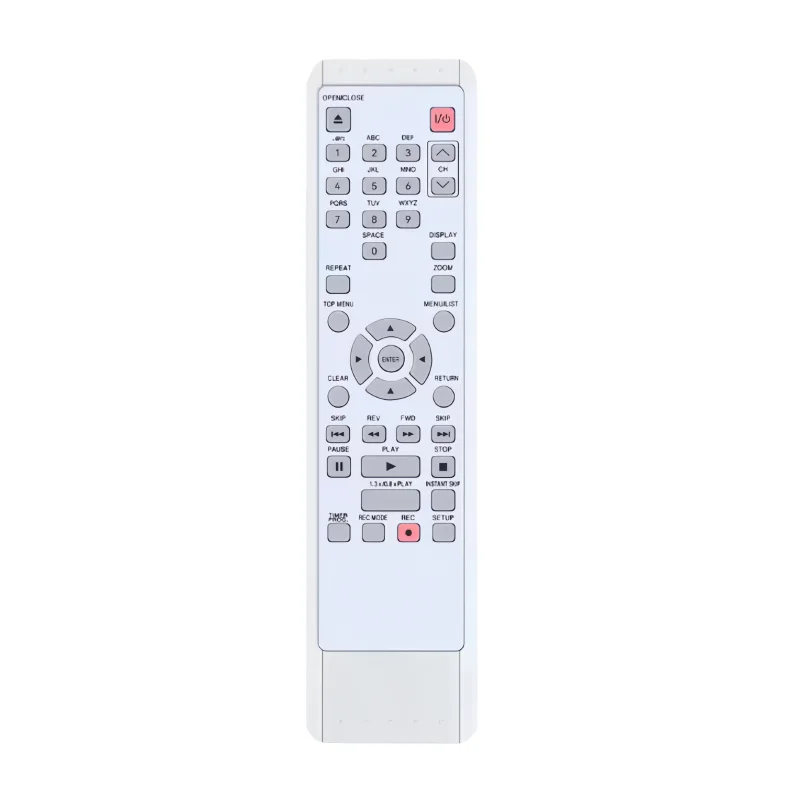 SE-R0225 Toshiba DVD Recorder Remote Control with New Replacement Battery Compatible D-RW2 D-RW2SC D-RW2SU Models