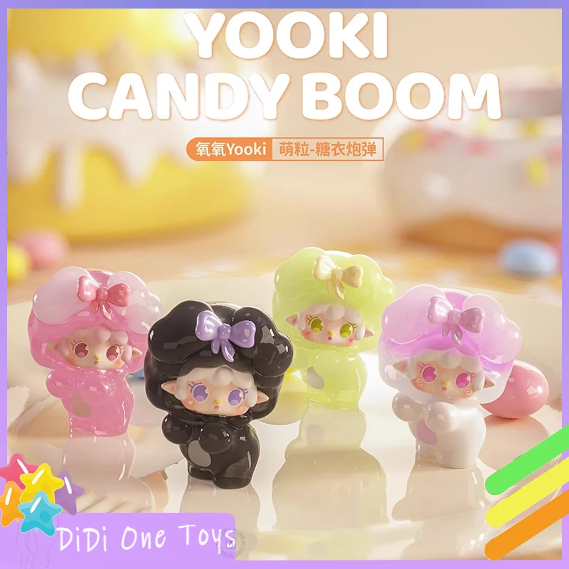 

Новая оригинальная мини-сумка Yooki Candy Boom, милая плюшевая игрушка, трендовая коллекция, украшение для рабочего стола, подарок на день рождения для девочек