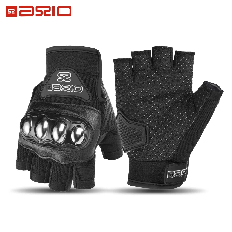 Newest Summer Breathable Motorcycle Gloves Women Guantes Moto Men's Off-road Half-finger Motocross Bike Riding Gloves