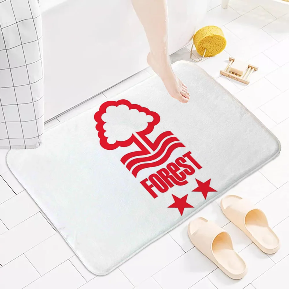 Bath Mat Rug Bathroom Foot Mat Non-slip Mat Small Floor Mats Door Mat N-nottingham F-forest Fc Entrance Carpet for Kitchen Rugs