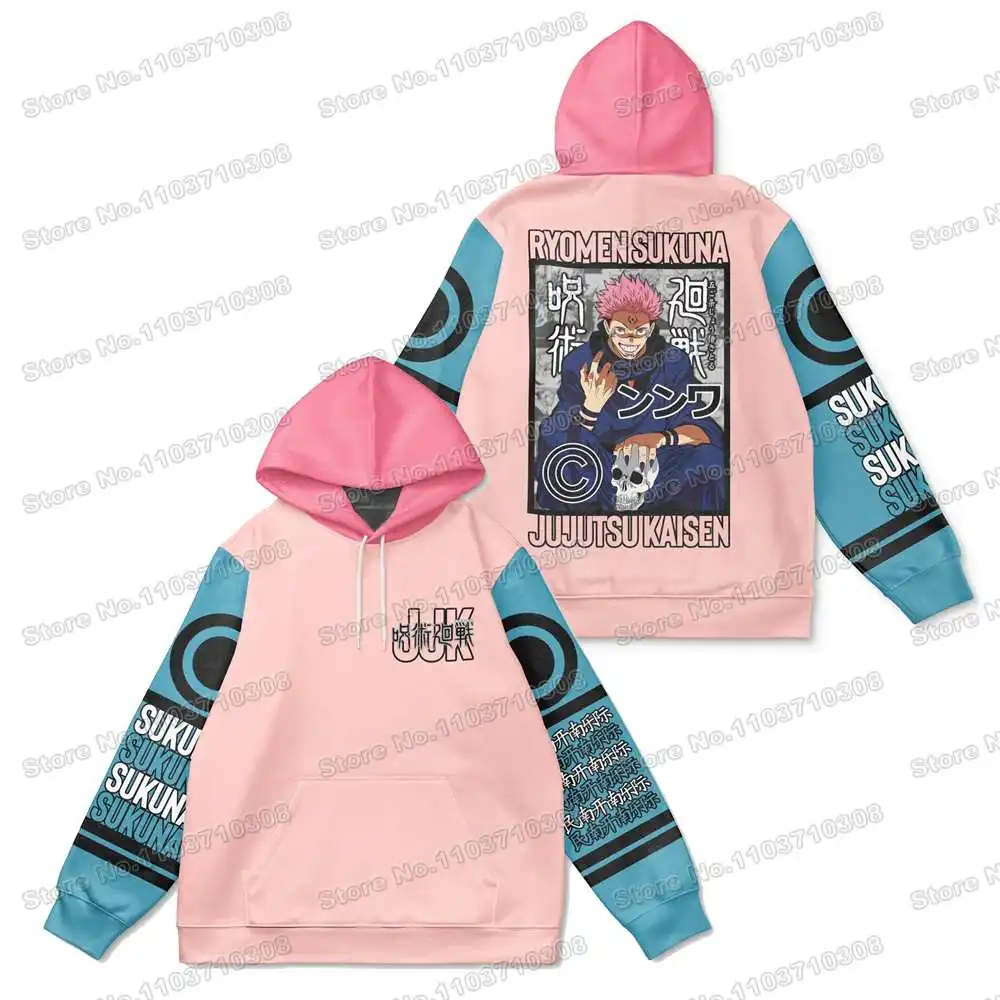 

28th Popular Cartoon Spring y2k Warm Windshield Tracksuit Anime Hiking Fishing Camping Men's Hoodie Harajuku Streetwear Clothe