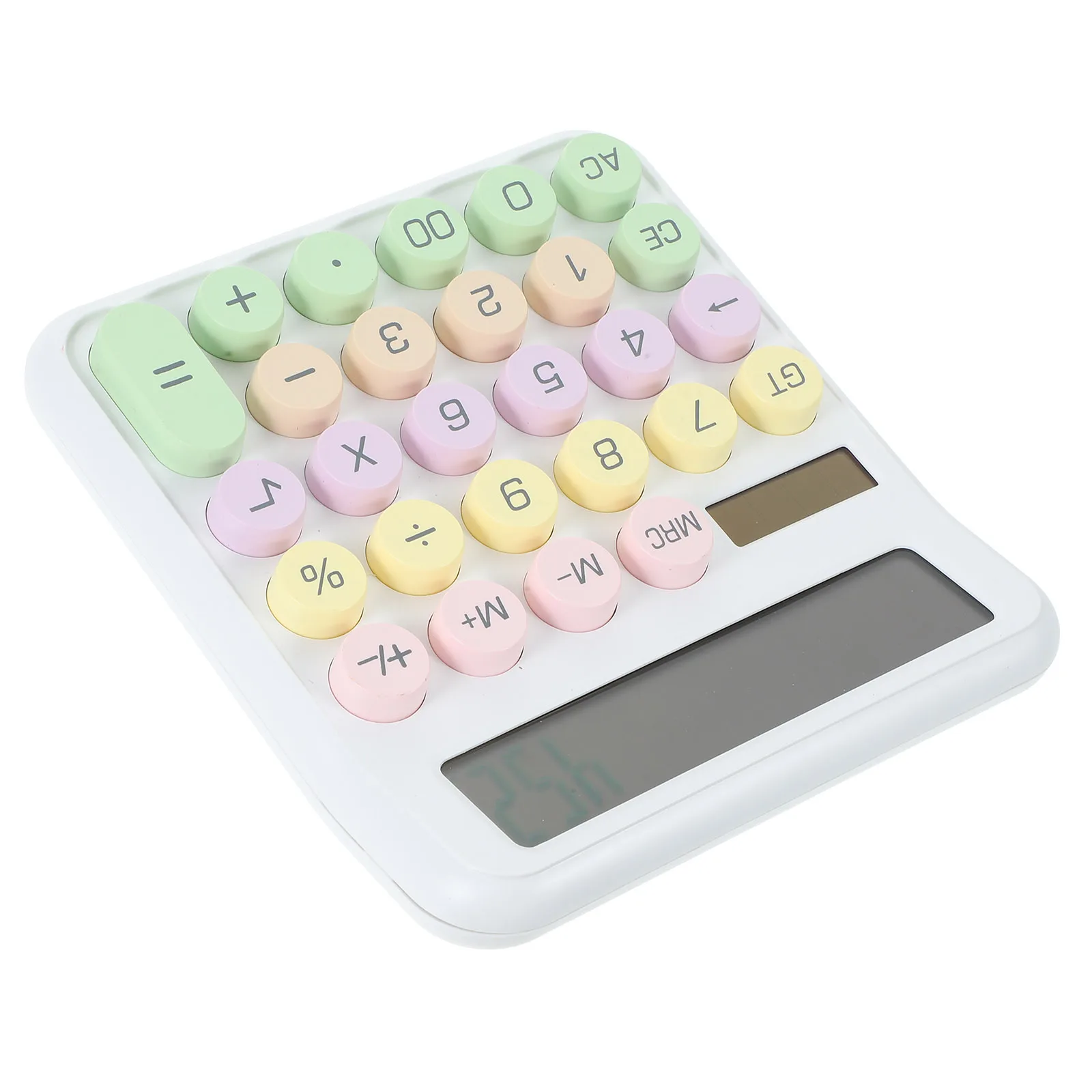 

Mechanical Keyboard Calculator Large Display Desk Office Student Multi Function Sturdy Material Cute Small Portable Efficient