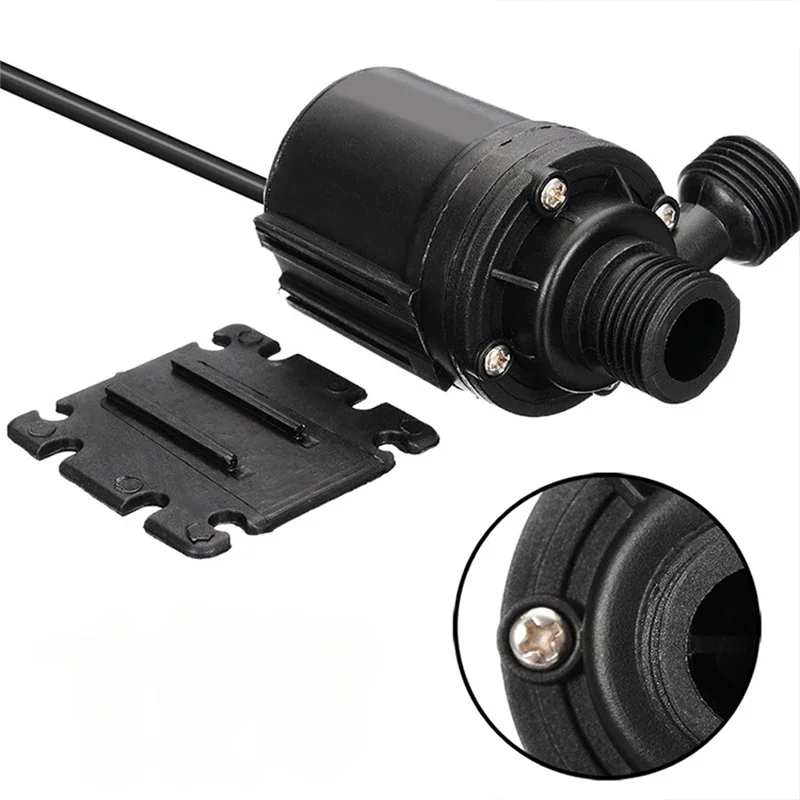 DC 12V 24V Silent Portable Brushless Motor Submersible Pump 1/2