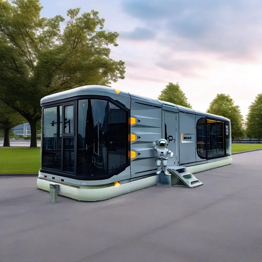 Mobile Best Steel Structure High Quality Portable Container Capsule Space House for Family Living