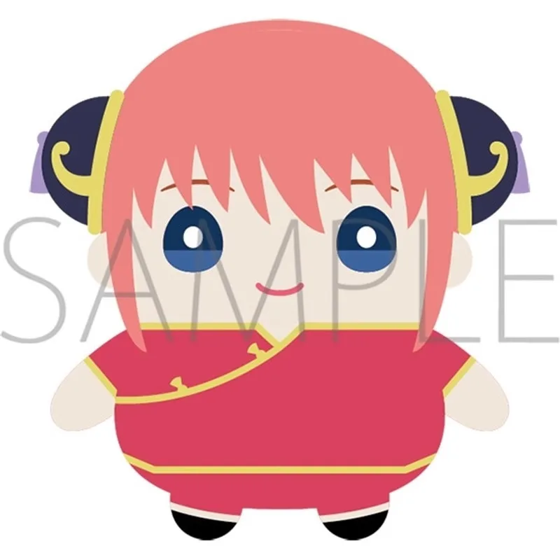 Goods in Stock Genuine MOVIC Sakata Gintoki Kagura Hijikata Toushirou Okita Sougo Shimura Shinpachi Takasugi Shinsuke Plush Doll