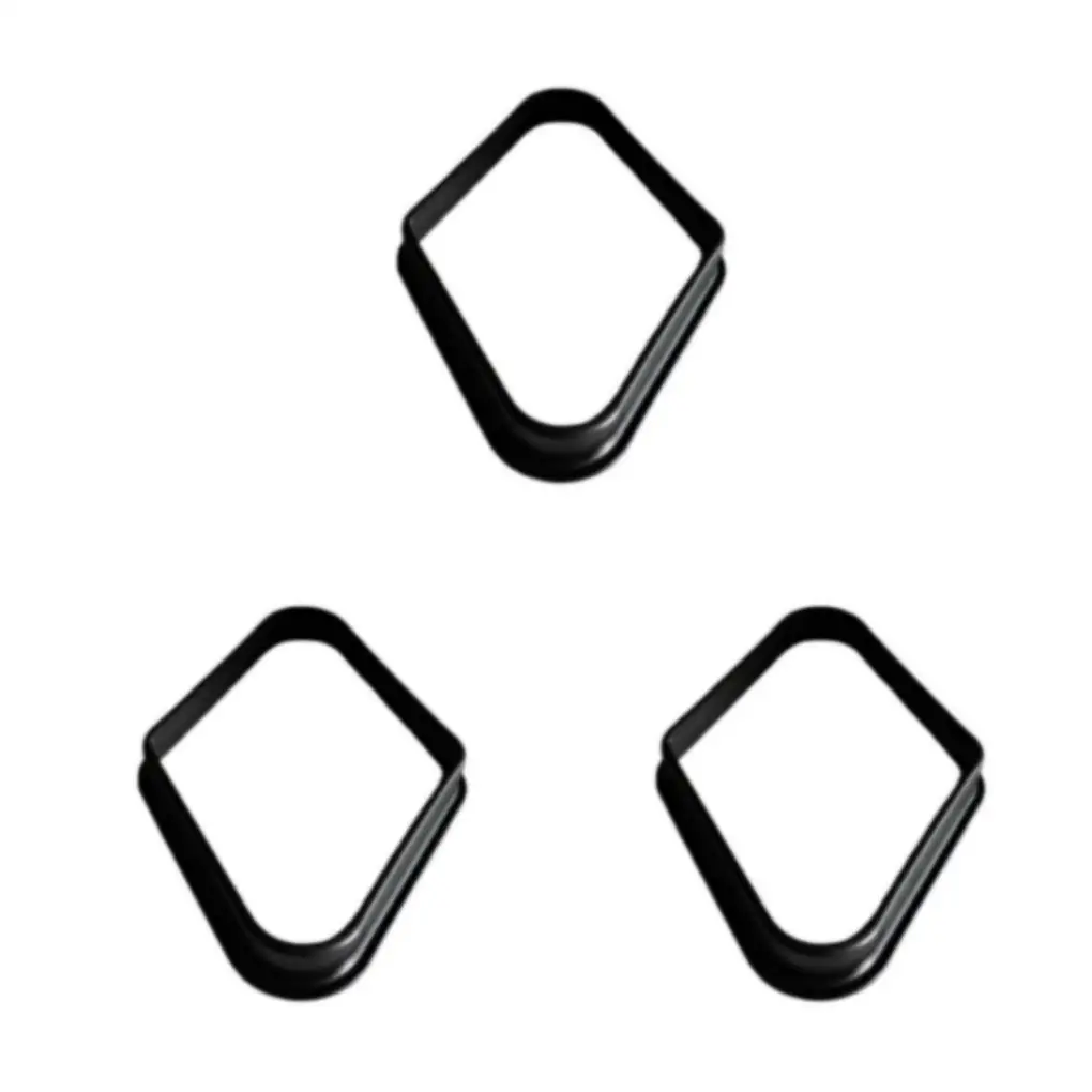 3PCS 9 Balls Round Magic Rack Holder  Positioning Shelf Billiards Magic Ball Rack Sheet Tool Billiards Table Pool Accessories