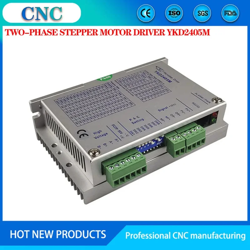 Origin YAKO 32 Bit DSP Digital YKD2405M 2 Phase Step Drive DC20-50V 4.0A Driver For 42-86Mm Flange Stepper Motor view 3