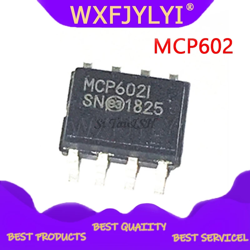 10pcs/lot MCP602-I/SN MCP602I MCP602 SOP-8