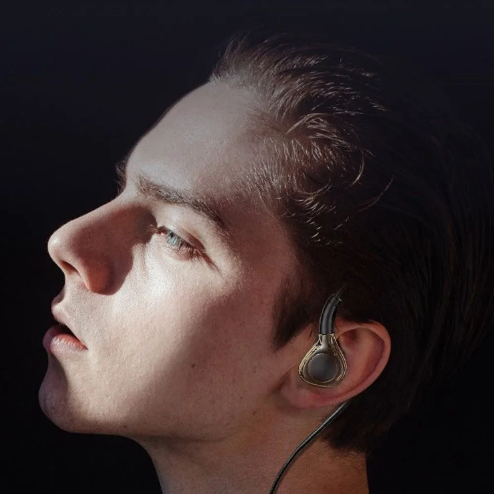 Sport Earphones 3.5mm Type C Earphones with Mic Universal Wired Headset Black Heavy Bass Stereo Earphones Mobile Phone