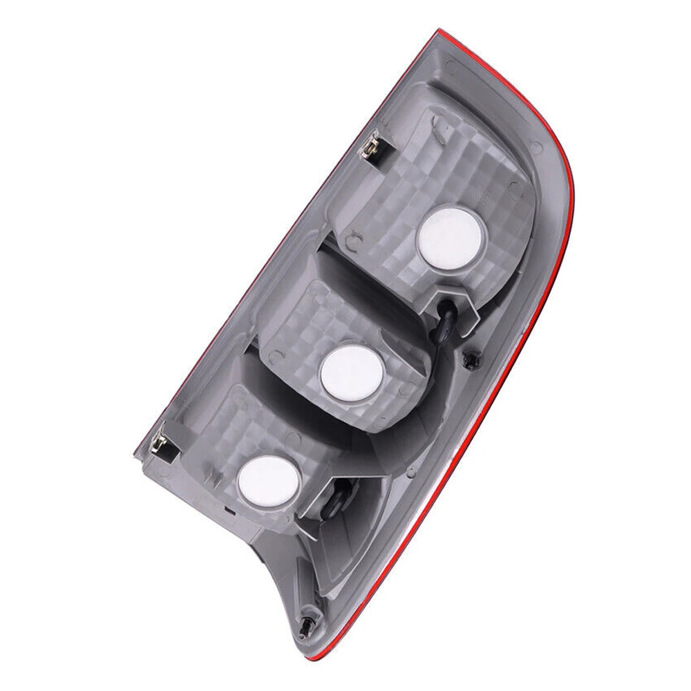 Red Tail Lamp for Toyota Hilux MK6 Pickup Vigo 2005-2011 Left/Right Side Rear Brake Light with Wire Harness Installation Kit