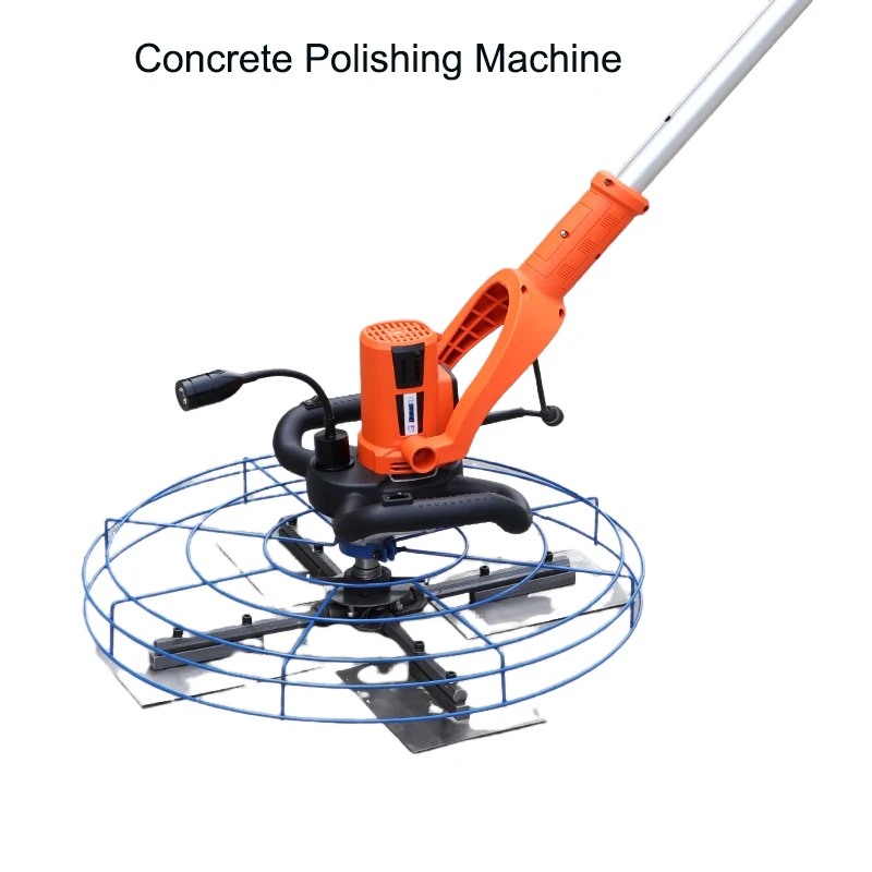 Hand Push Electric Concrete Ground Polisher Machine For Road Construction/Construction Sites Cement Pavement Smoothing Machine