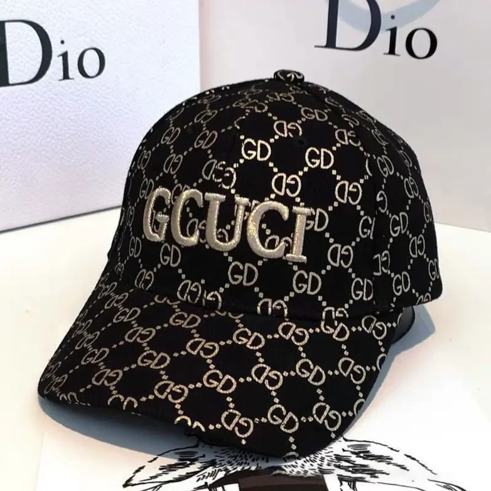 Moda Donna Uomo Berretto da baseball Ricamo Lettera Studente Sport Cappellini parasole