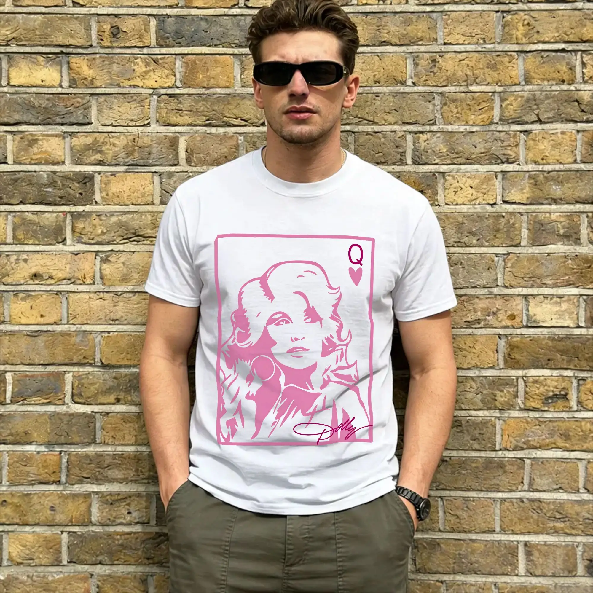Dolly Parton Memorial  100 Cotton T-Shirt For Male Beach Streetwear T Shirts O Neck Tee Shirt Plus Size Hot Sale Clothing