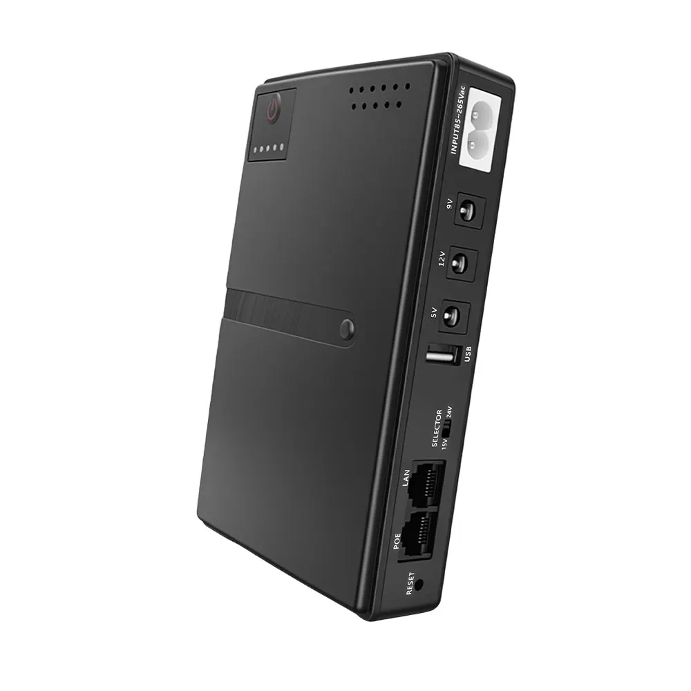 UPS-Batterie-Backup 18W Unterbrechungsfreie Stromversorgung 5V 9V 12V Router Optischer Cat Eingebauter Adapter Zuverlässige Notstromversorgung – Detail 10
