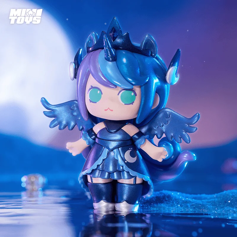 8CM High Original Mini World Magic Pony Series Blind Box Toys Model 9 Style Cute Anime Figure Gift Surprise Box