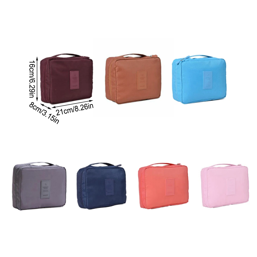 Unisex camping trip  hang washing bags cosmetic bags toiletry bags Travel Cosmetic Make Up Toiletry Purse Holder Organizer