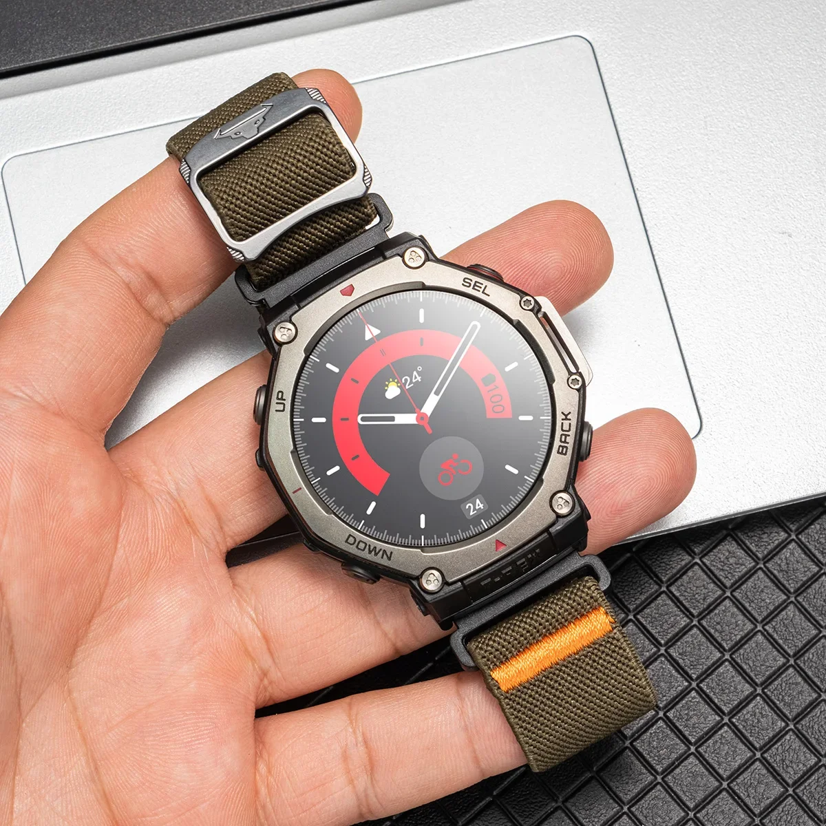 Nylon Strap for Amazfit T-rex3 2 Replaceable Wristband  Elastic Band For Amazfit t-rex/T-rex pro Amazfit t-rex 2ultra Bracelet