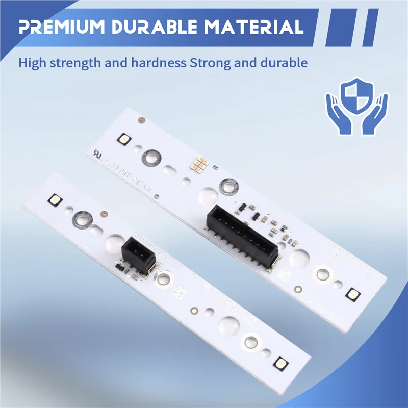 سيارة المصابيح الأمامية اليمنى DRL رقاقة الصابورة رقاقة سيارة مصباح ليد لوحة دوائر كهربائية رقاقة الضوء الأبيض ل Q7 2017-2019 #5