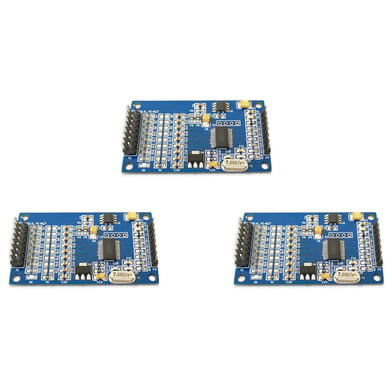

Stylish-3X ADS1256 24-Bit 8-Channel Adc Ad Module High-Precision Adc Multifunction Acquisition Data Acquisition Card Module