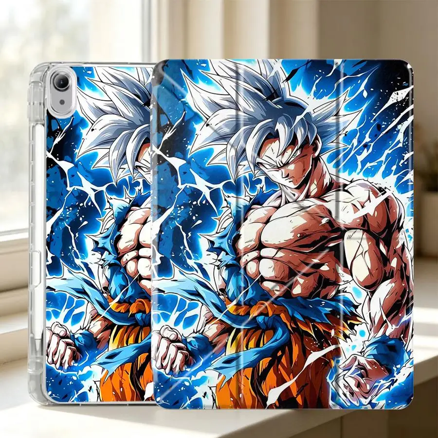 D-ragonS B-allS Saiya With Pen Slot Cover Tablet Case For Samsung Galaxy Tab A9 Plus A11 A8 S9 Plus S8 S7 FE S10 Lite