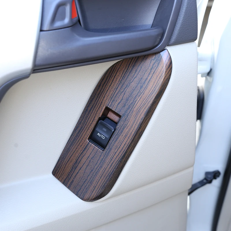 For Toyota Land Cruiser Prado FJ150 150 2014-2018 Car Window Glass Lift Switch Button Control Panel Frame Cover Trim Accessories 6