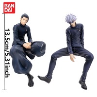 Jujutsu Kaisen 11cm 14cm Sitting Satoru Gojo Figure With Chair Break Time Collection Model Anime Decoration Toys Gifts