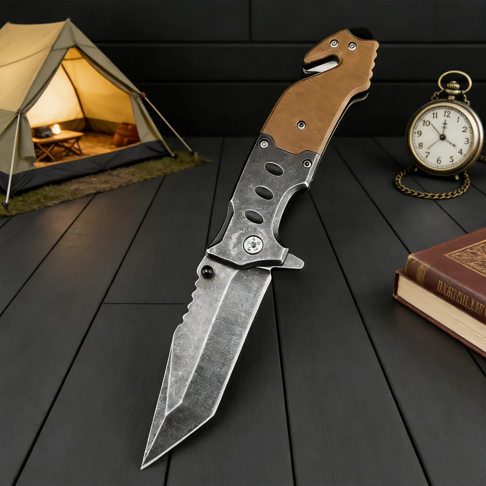 

Высококачественный складной нож F023 из стали 420, + противоскользящая ручка G10, EDC, карманный нож для приключений, охоты, кемпинга, рыбалки, снаряжение