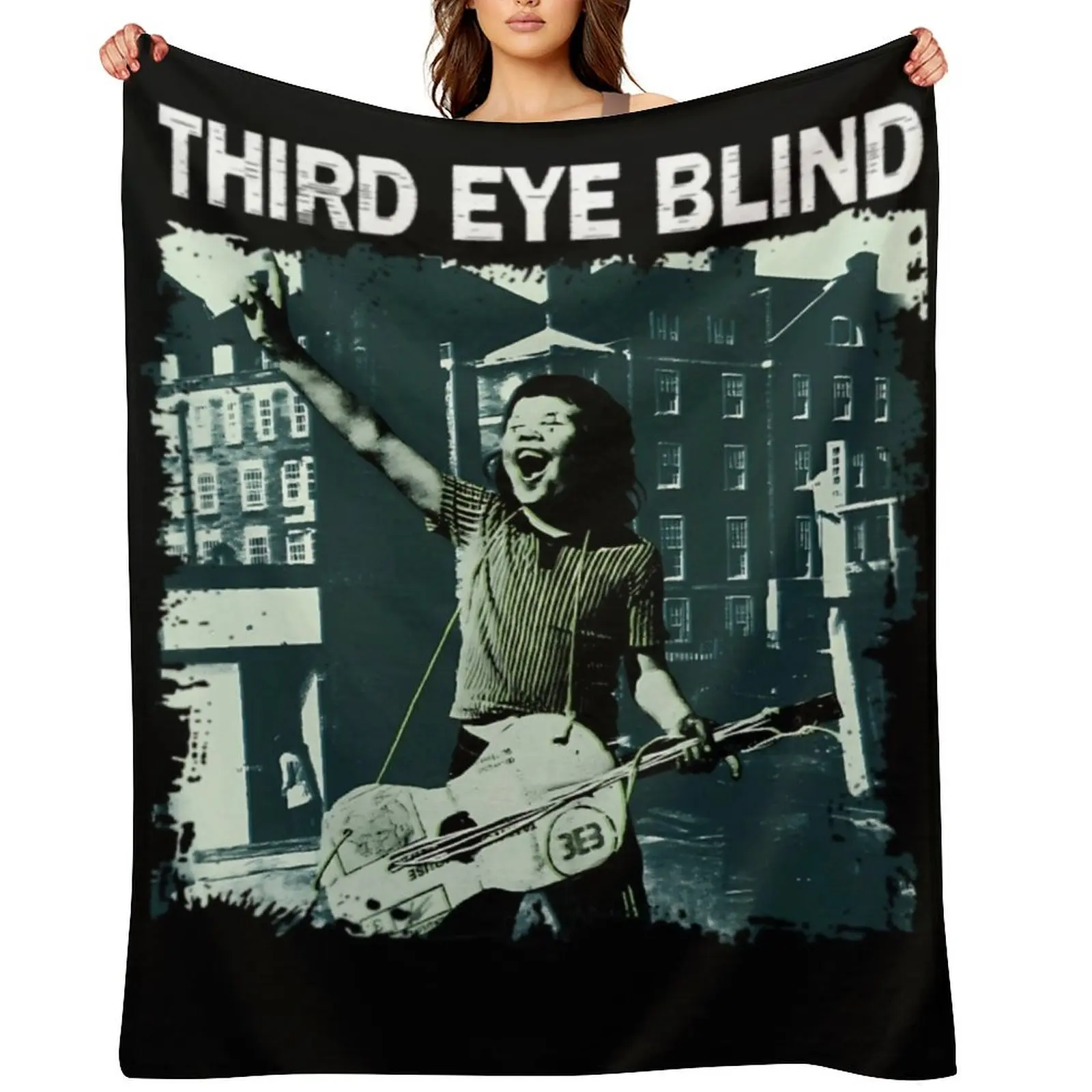 

Vintage Music Band - Vintag Fan Tour Throw Blanket Extra Large Throw Travel Furry Shaggy Blankets