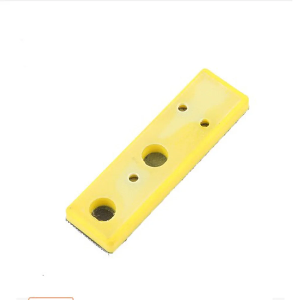 

High Quality Sanding Pad Buffing Pads Non-metal Plastic Polishing Metal Rectangular Rubber Stone 5-hole Carrier Board Abrasives