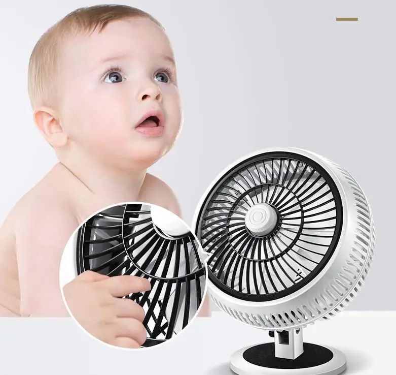 كتم الصوت مروحة صغيرة كهربائية طالب عنبر المنزلية الموفرة للطاقة مكتب المشبك مروحة المألوف الرياح الطبيعية 220 فولت
