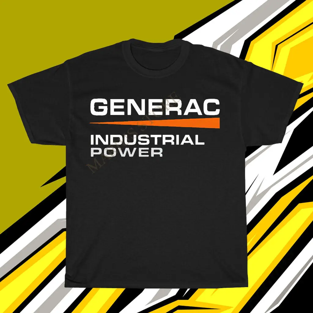 

New Shirt Generac Power Products Logo Men's T-Shirt USA Funny Size S to 5XL