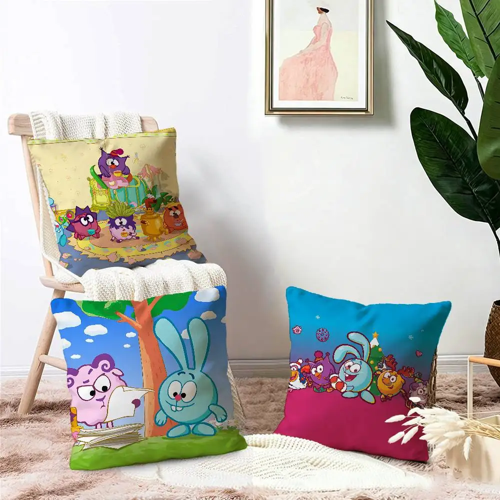 Cartoon S-Smeshariki pillow cover sofa cushion cover home room decoration children gift