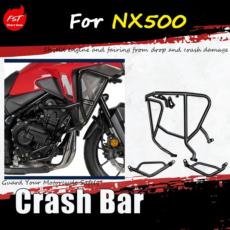 For the special modification accessories of NX500, the stainless steel guardrail can be installed without any damage.