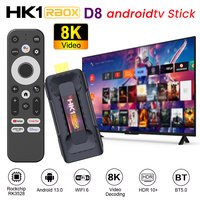 Velec TV Stick Android 13.0 RK3528 Quad Core 8K HDR10 Wifi6 BT5.0 2GB 4GB 16GB 32GB BT Voice Control Media Player Smart TV Box