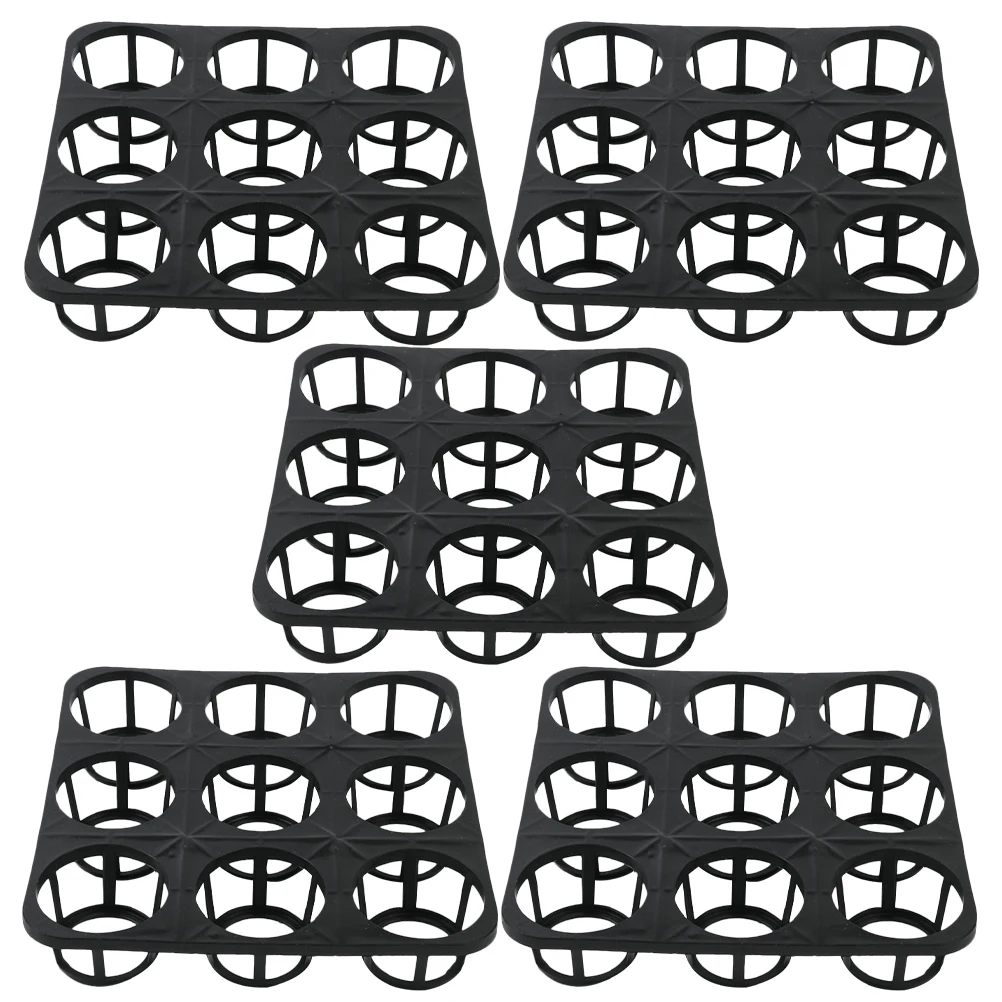 

Plastic Flower Pot Brackets Durable Smooth Surface Balcony Garden Patio Yard Germination Planting Propagation Sprouting Starter