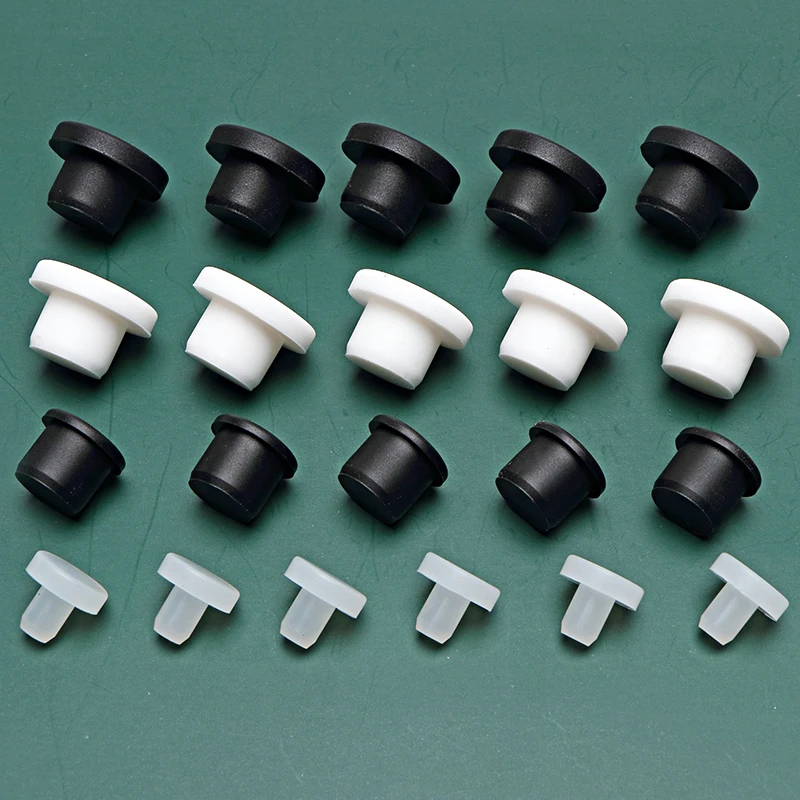 Rubber Plug Silicone Hide From View Plugs 4mm5mm6mm8mm9mm10mm12mm14mm16mm Joint Hole Ring Pipe Cap Sincere Washer Round Stopper