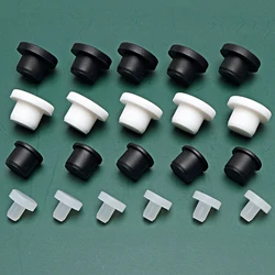 Tappo in gomma Silicone Nascondi dalla vista Tappi 4mm5mm6mm8mm9mm10mm12mm14mm16mm Foro comune Anello Tappo per tubo Rondella sincera Tappo rotondo