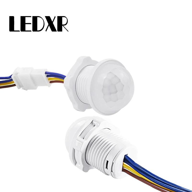 PIR Human Infrared Probe Infrared Motion Sensor LED Downlight Ceiling Light Human Body Sensor Switch