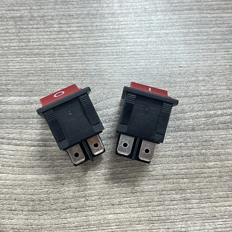 Rocker Power Button Switches,High Current,ON/OFF,Special for Eelding Machine,KCD4,Sterling Silver Point,50A 250/125V AC
