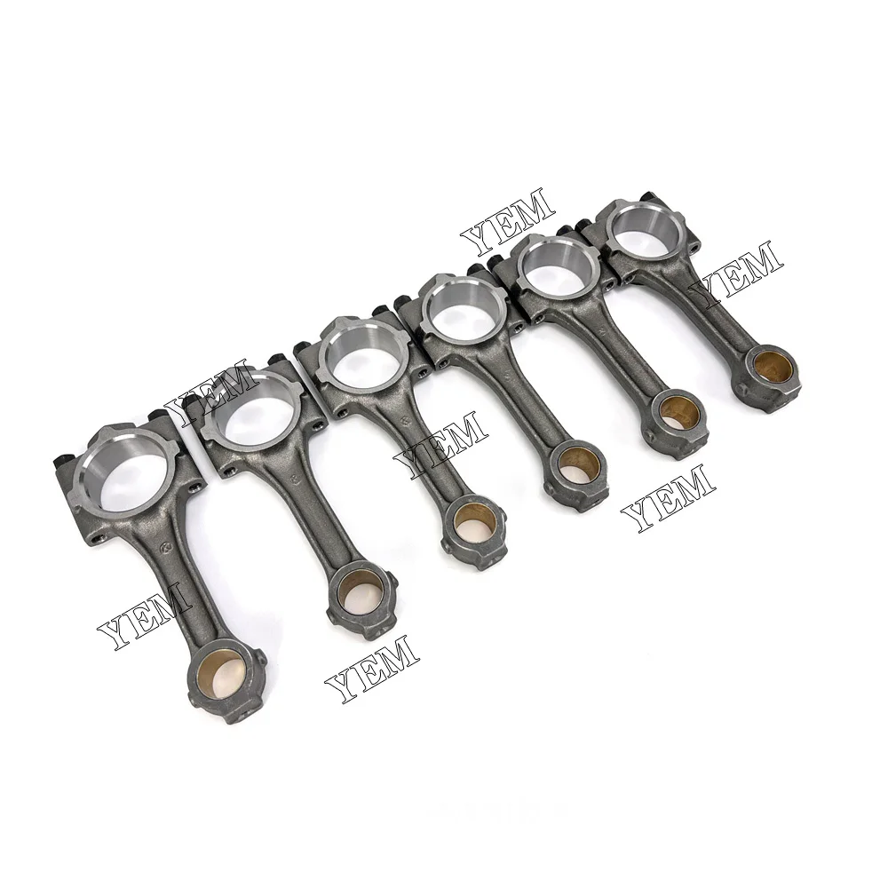 6PCS S2800 Connecting Rod For Kubota Excavator Forklift Diesel Engine Repair Parts S2800 Con rod