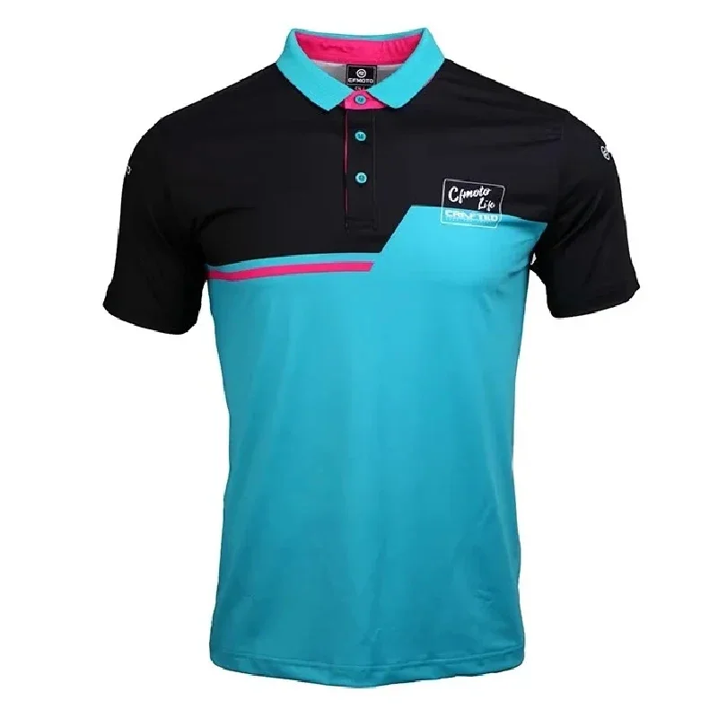 

Новая мотоциклетная футболка CFMOTO GP Racing Team, летняя мужская и женская быстросохнущая дышащая бесцветная майка